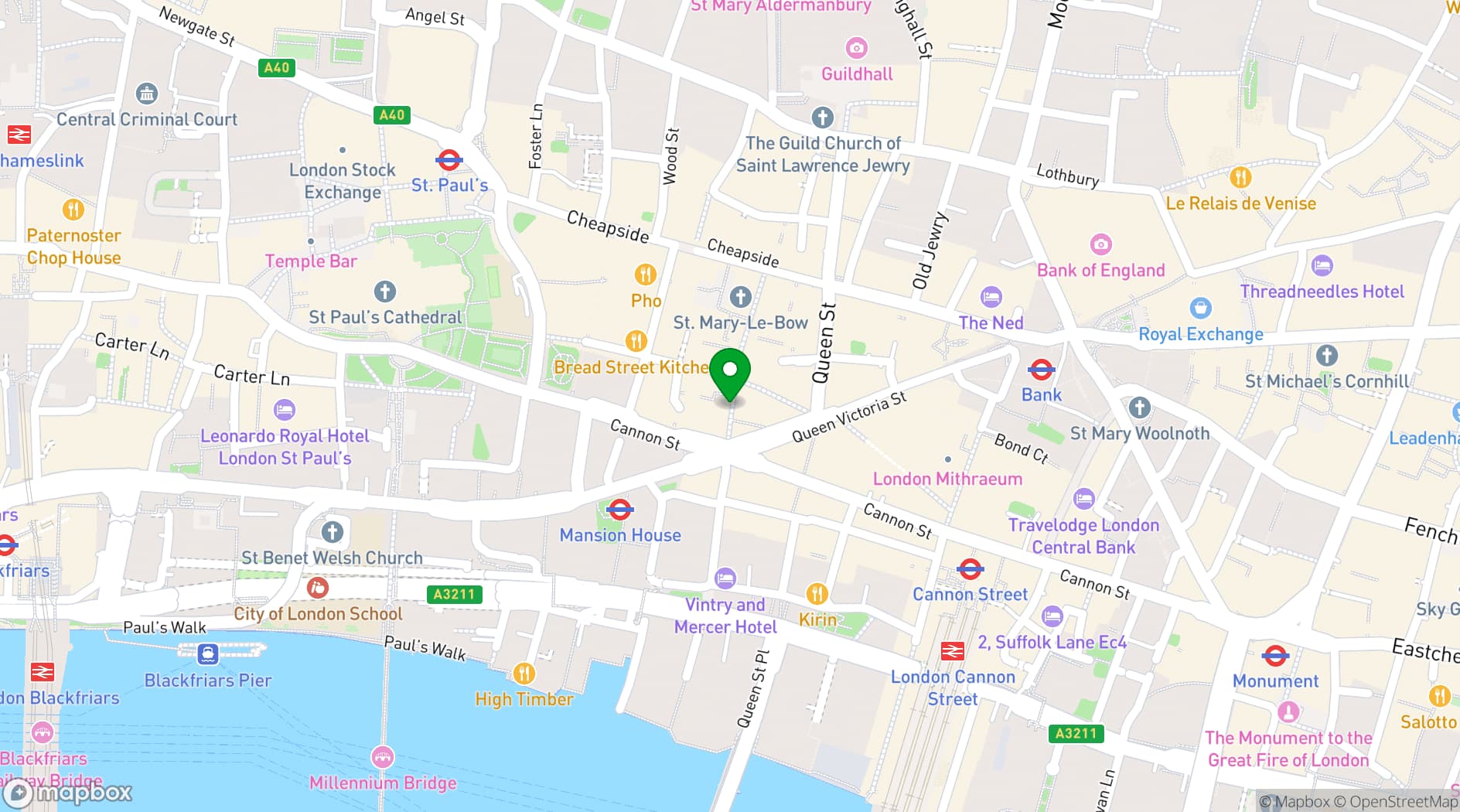 Map showing Stem + Stem