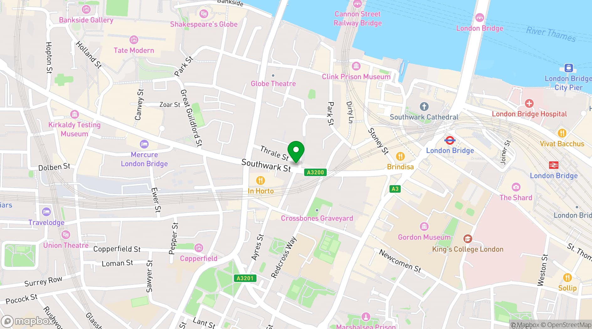 Map showing 'O Ver Borough