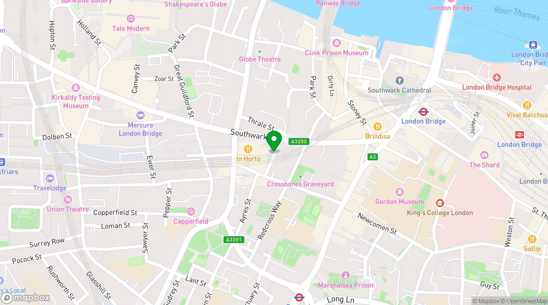 Map showing Rae's