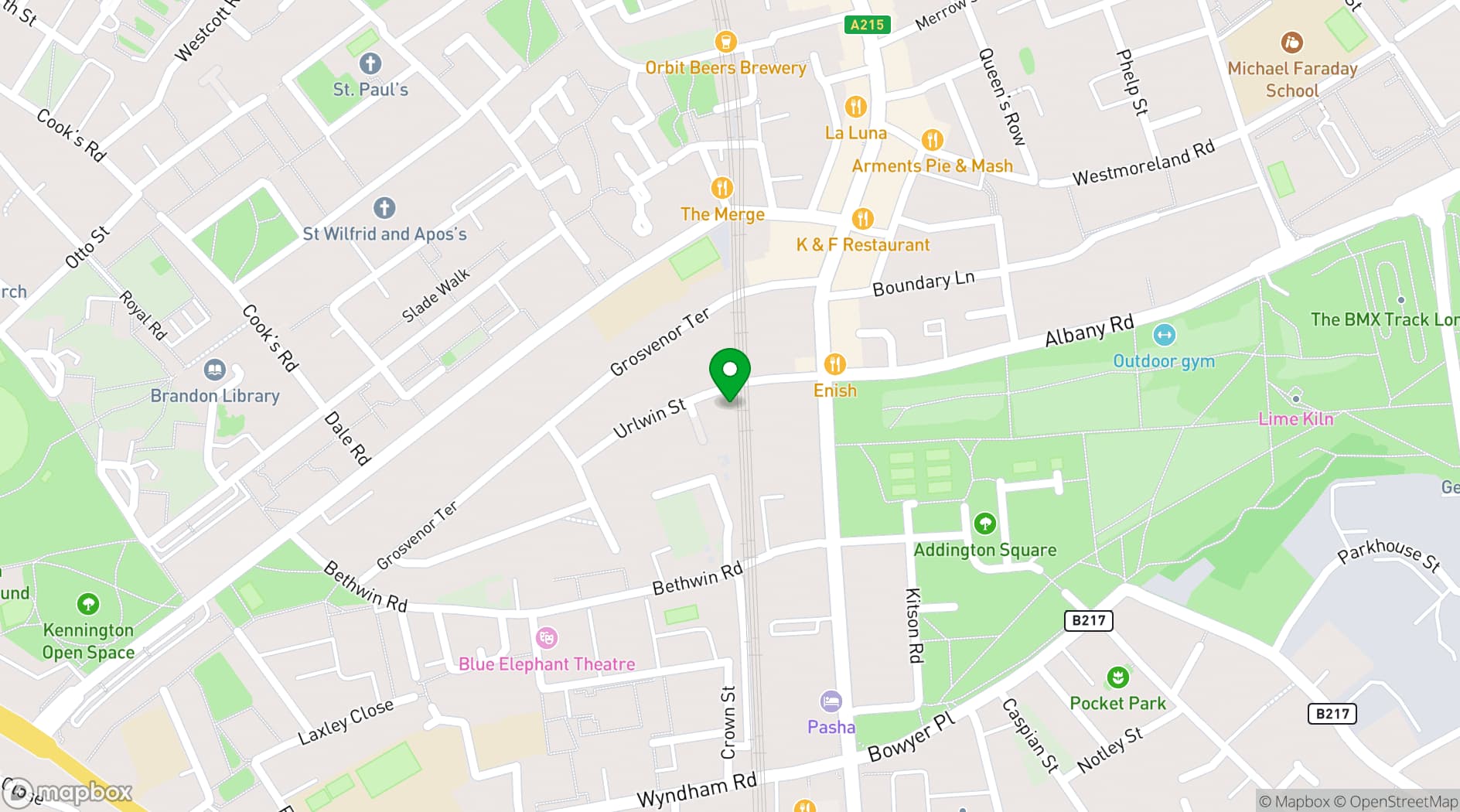 Map showing Arch Photo Studio