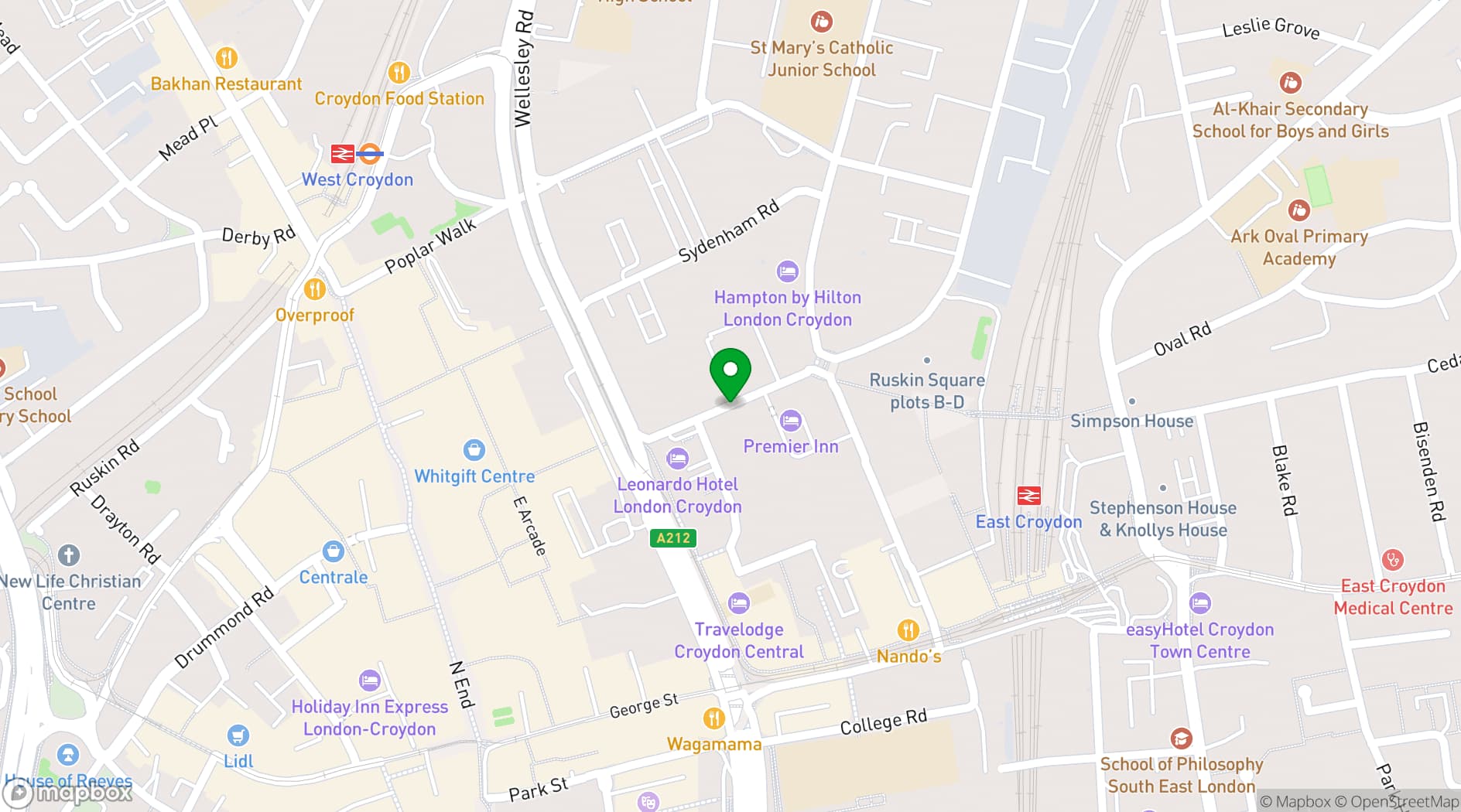 Map showing Studio2 Photography