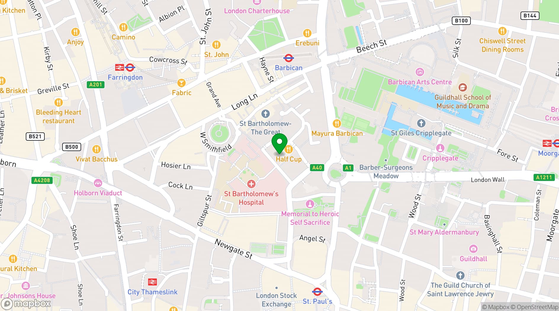 Map showing Lino 