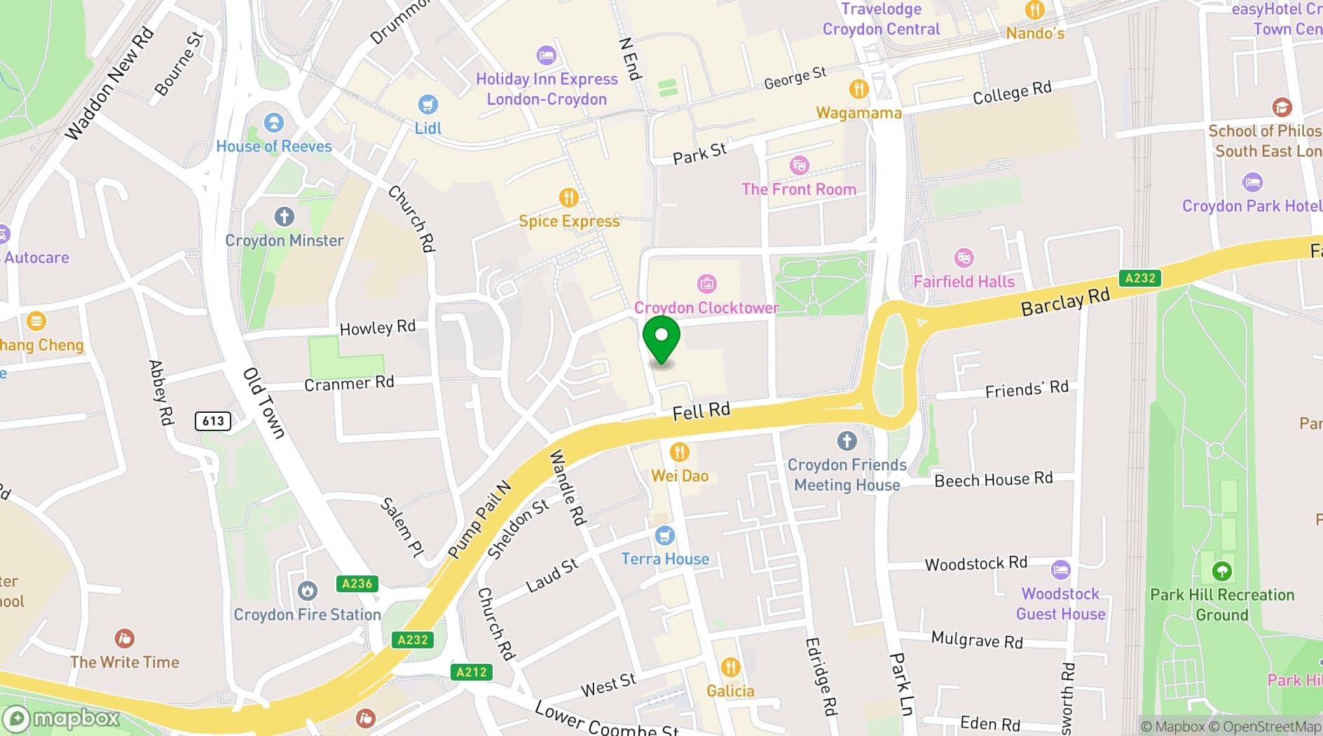 Map showing TMRW