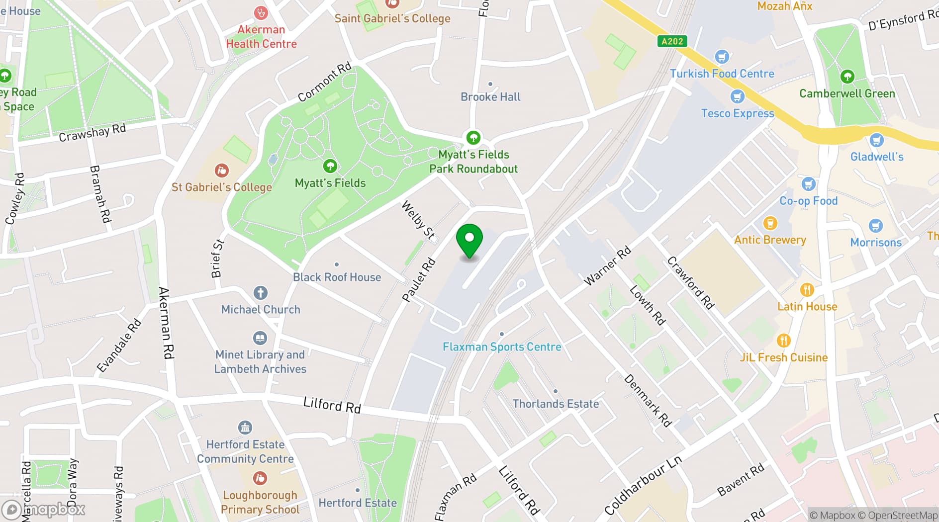 Map showing Product Photography Studios