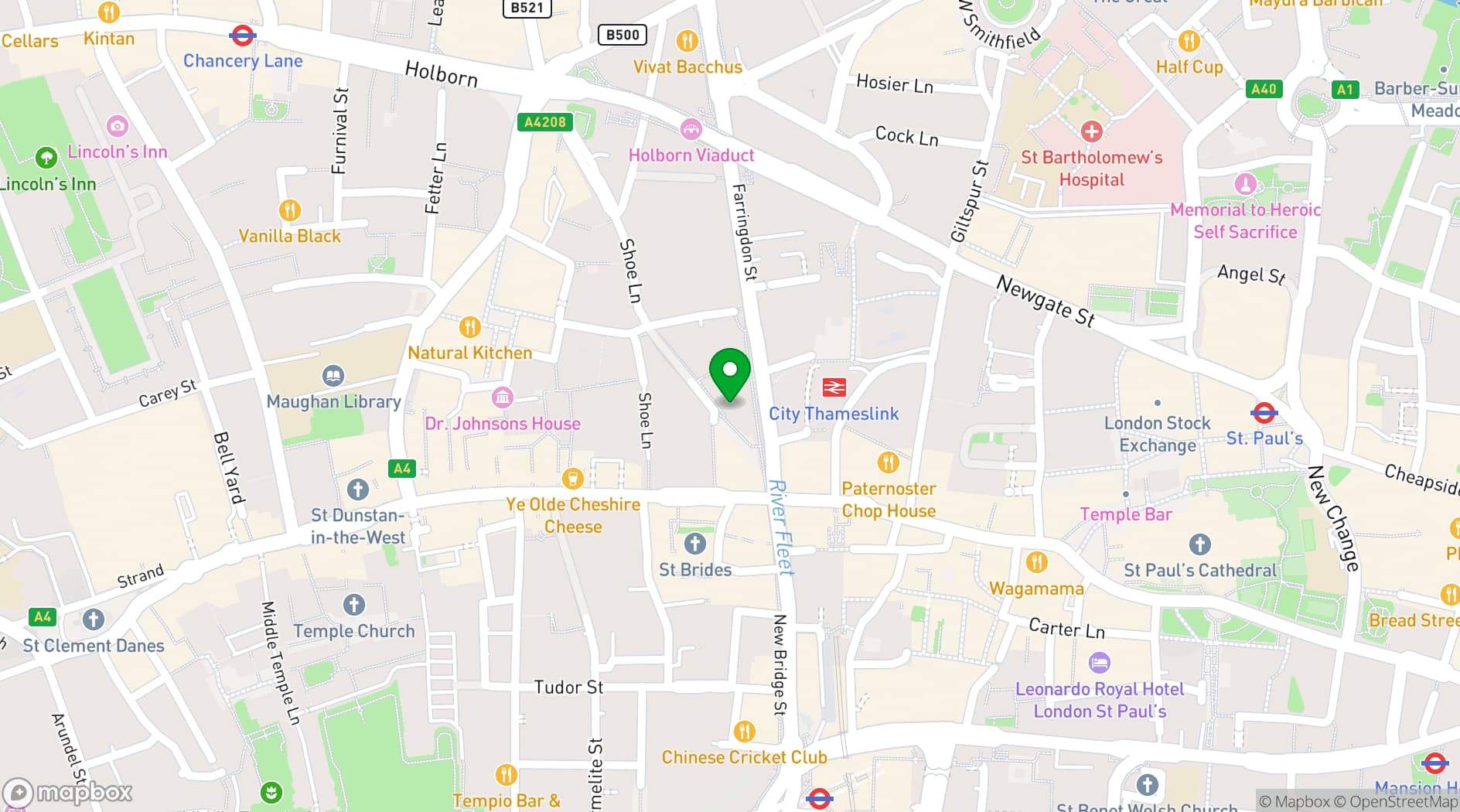 Map showing Ellisse by Spacemade