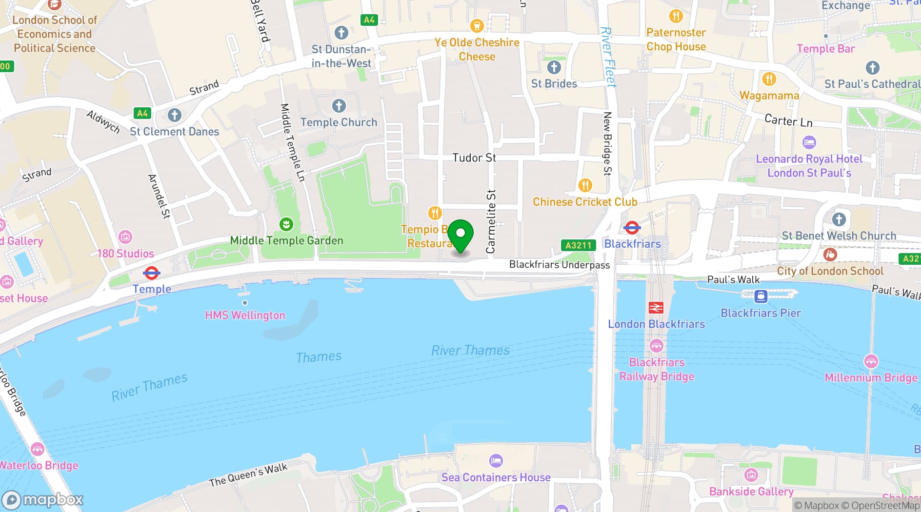 Map showing The Line