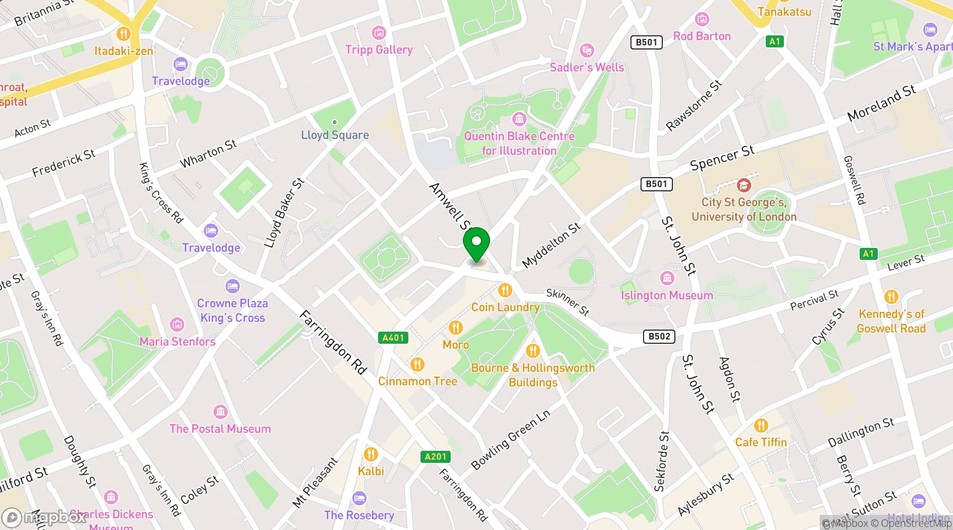 Map showing Morchella