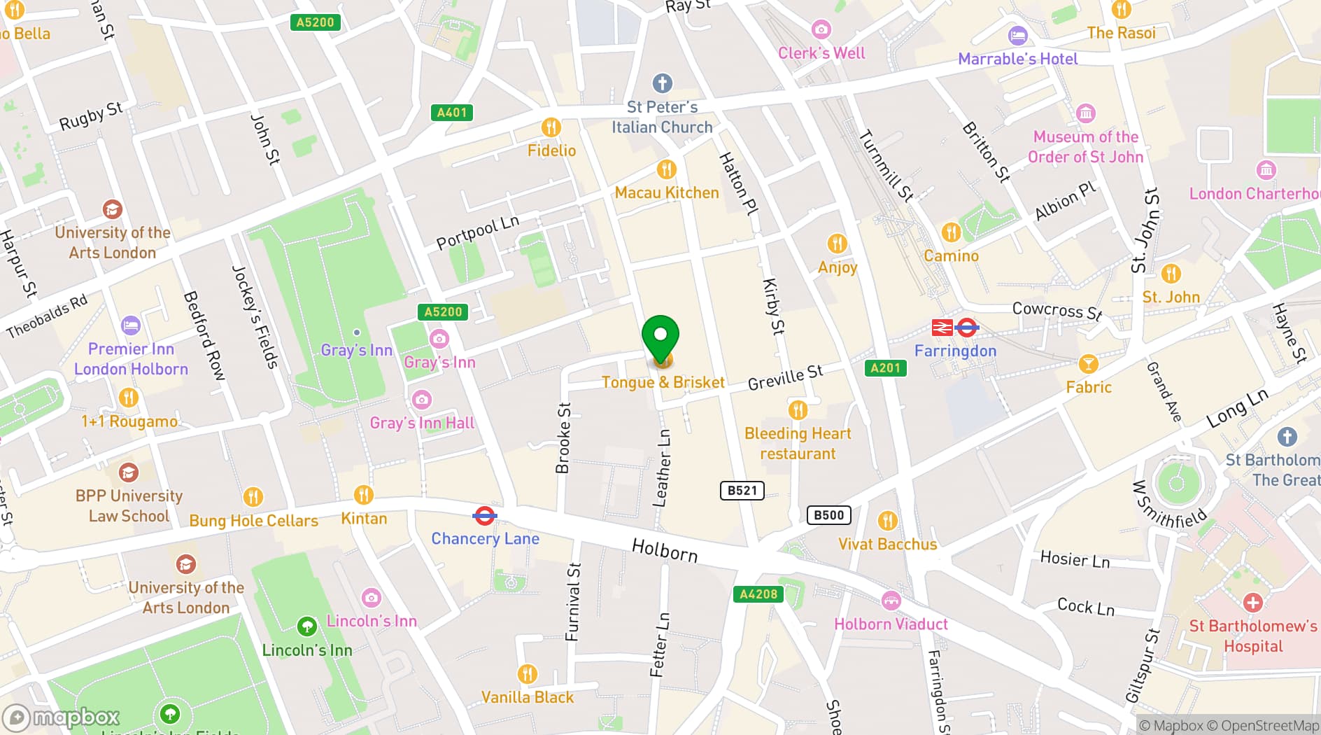 Map showing Remark! Events