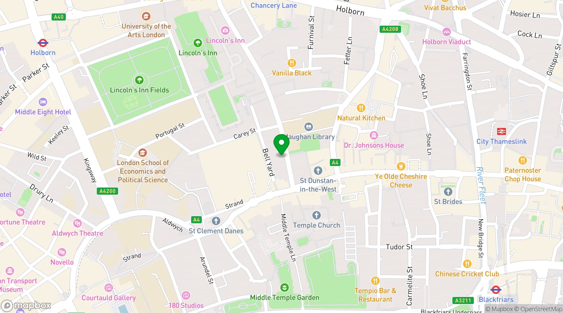 Map showing Cigalon