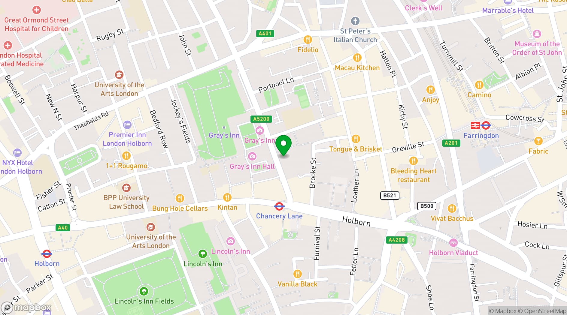 Map showing Sunny Art Centre