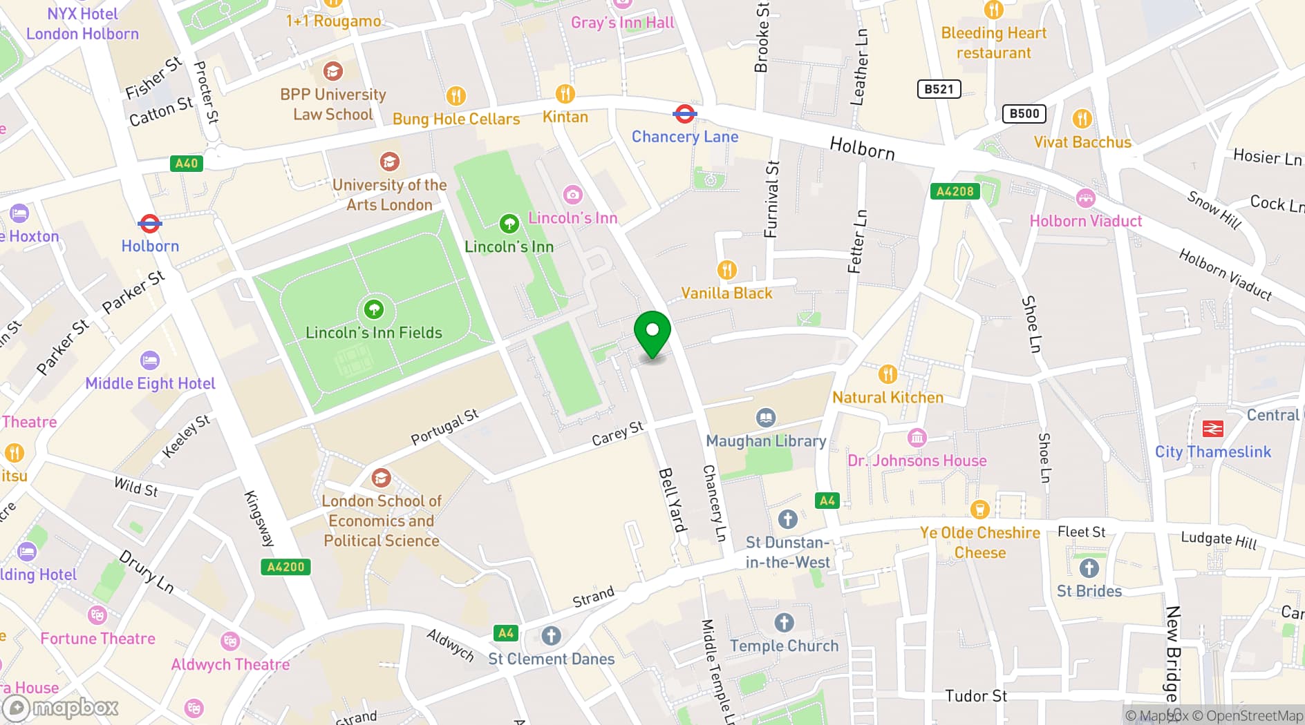Map showing Tails Studio