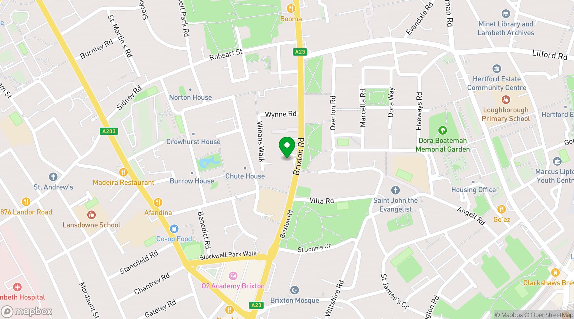 Map showing We are 336