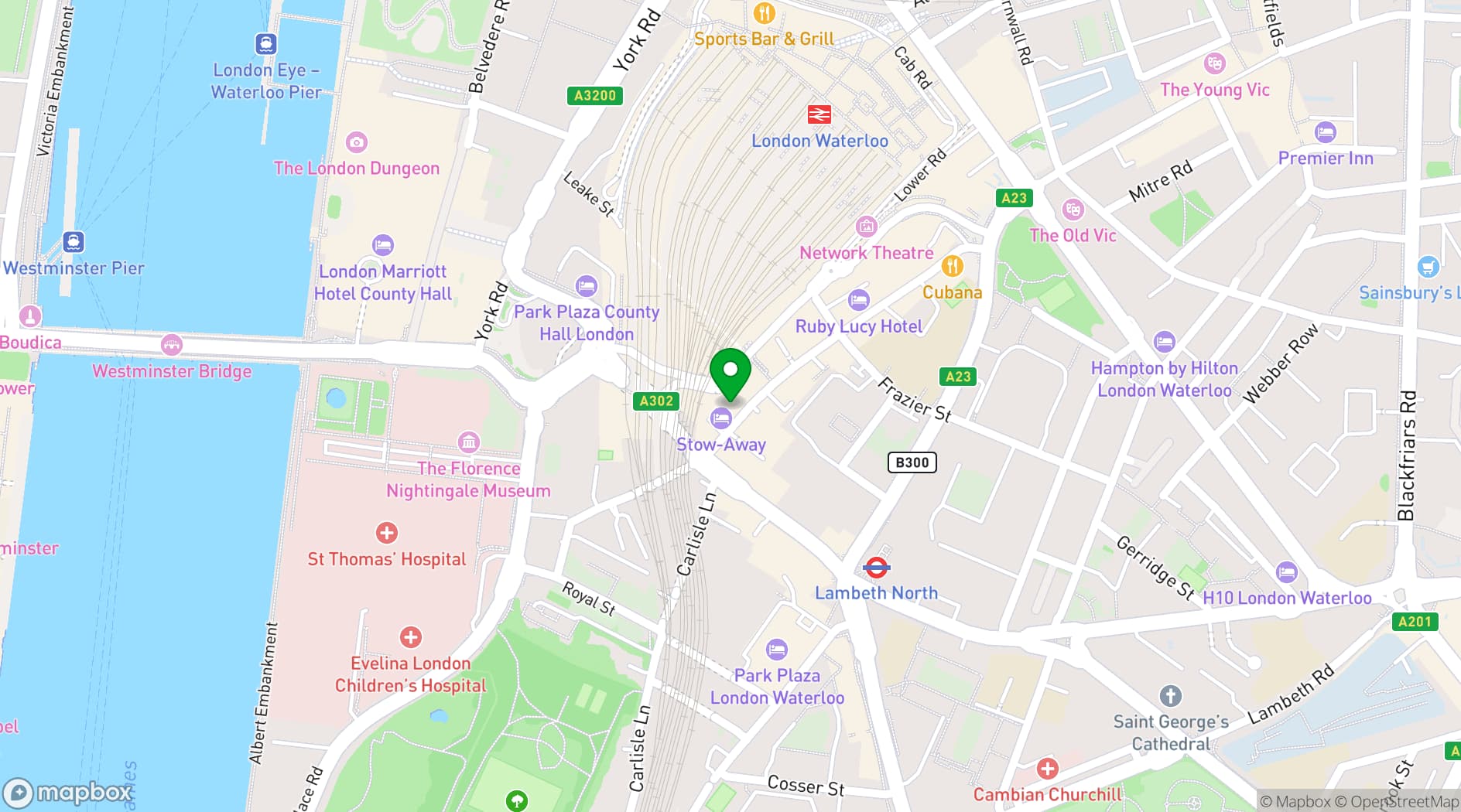 Map showing The Glitch