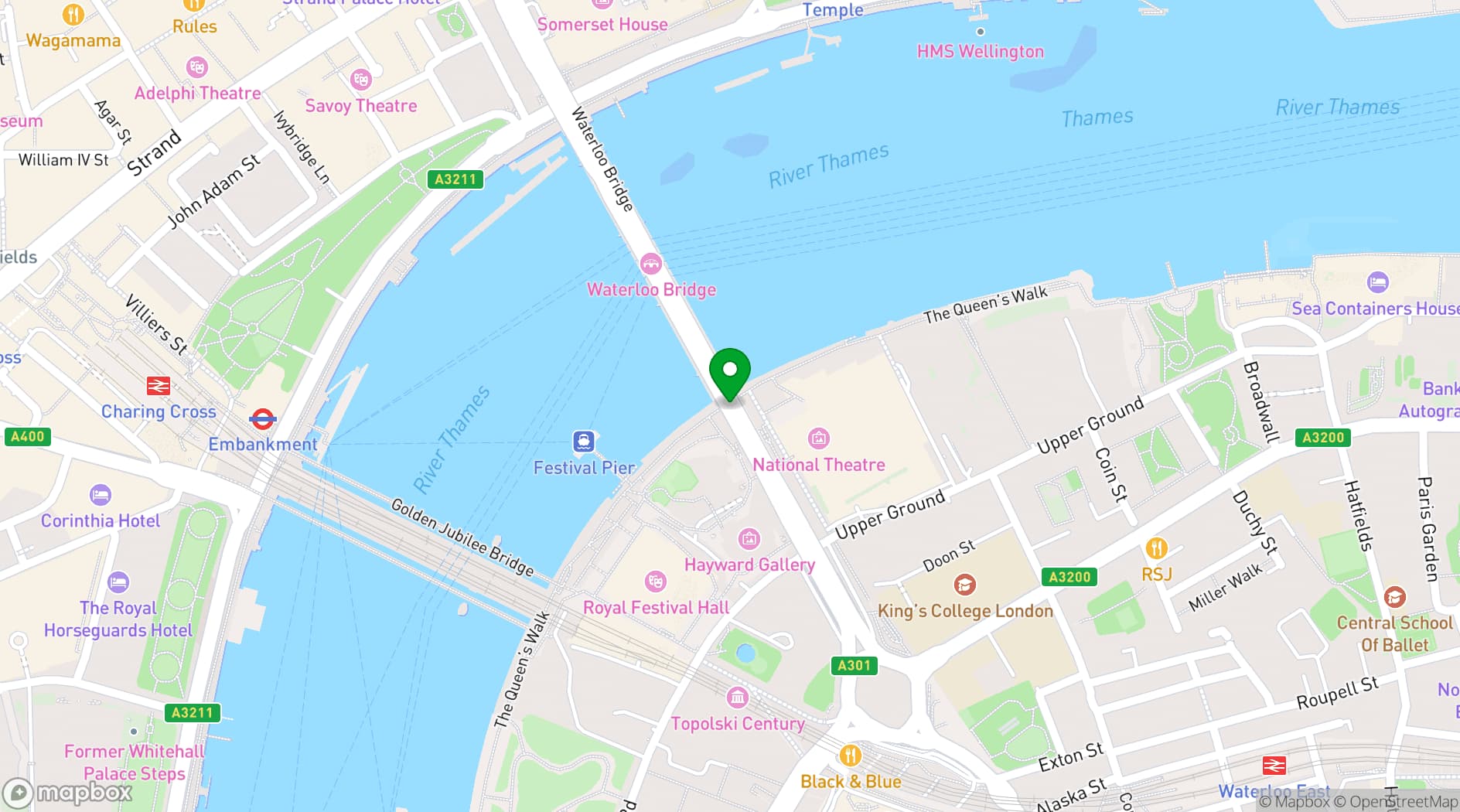 Map showing Balcony Bar
