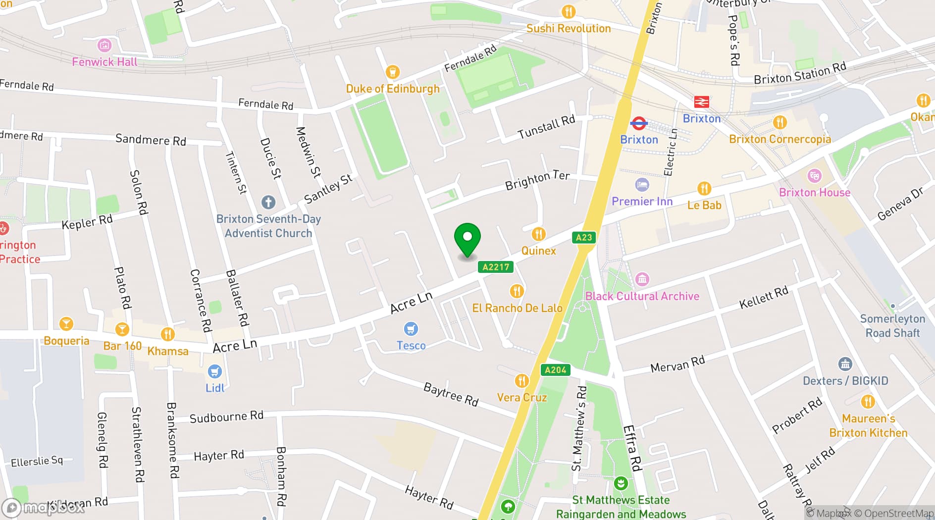 Map showing Antro