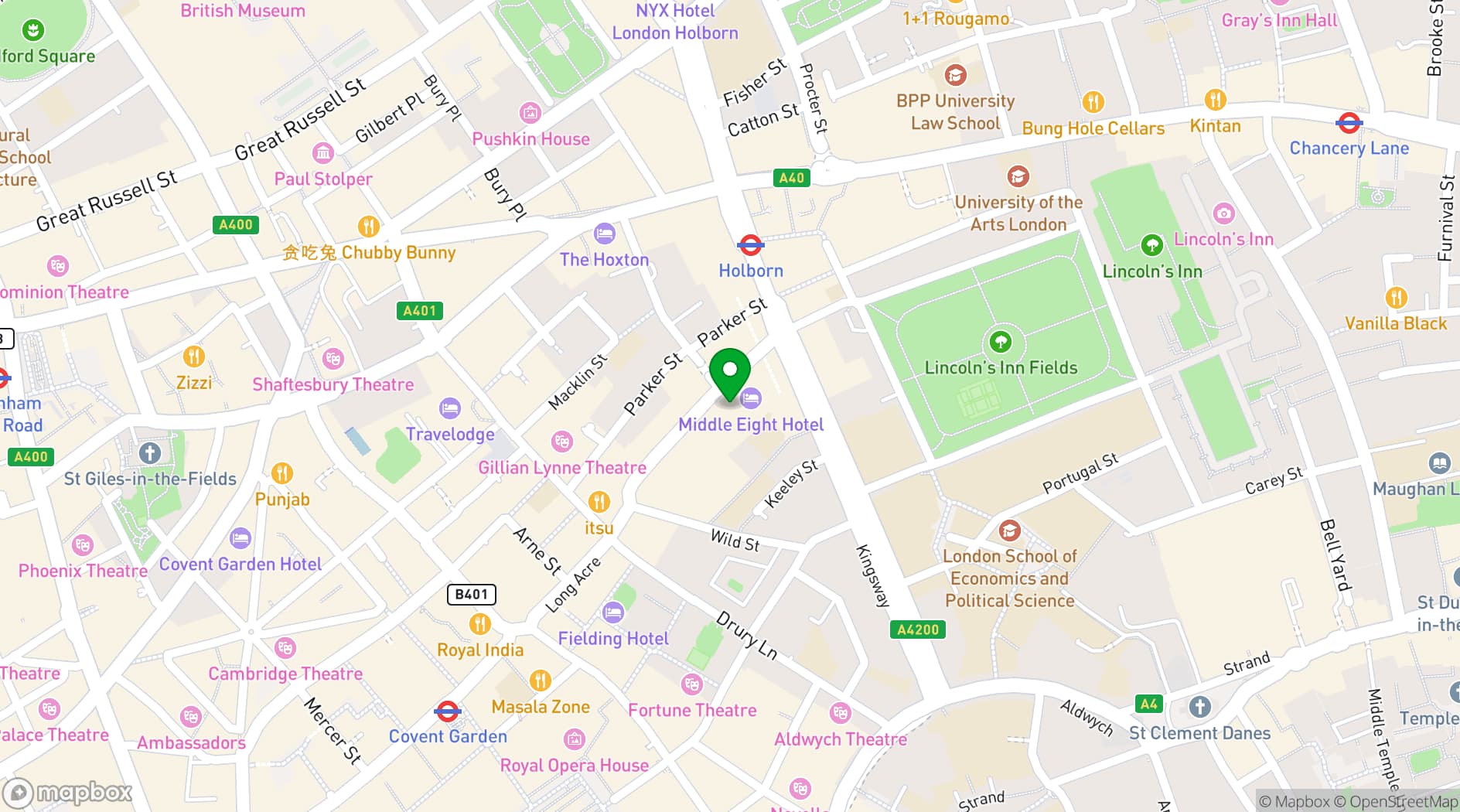 Map showing Sway