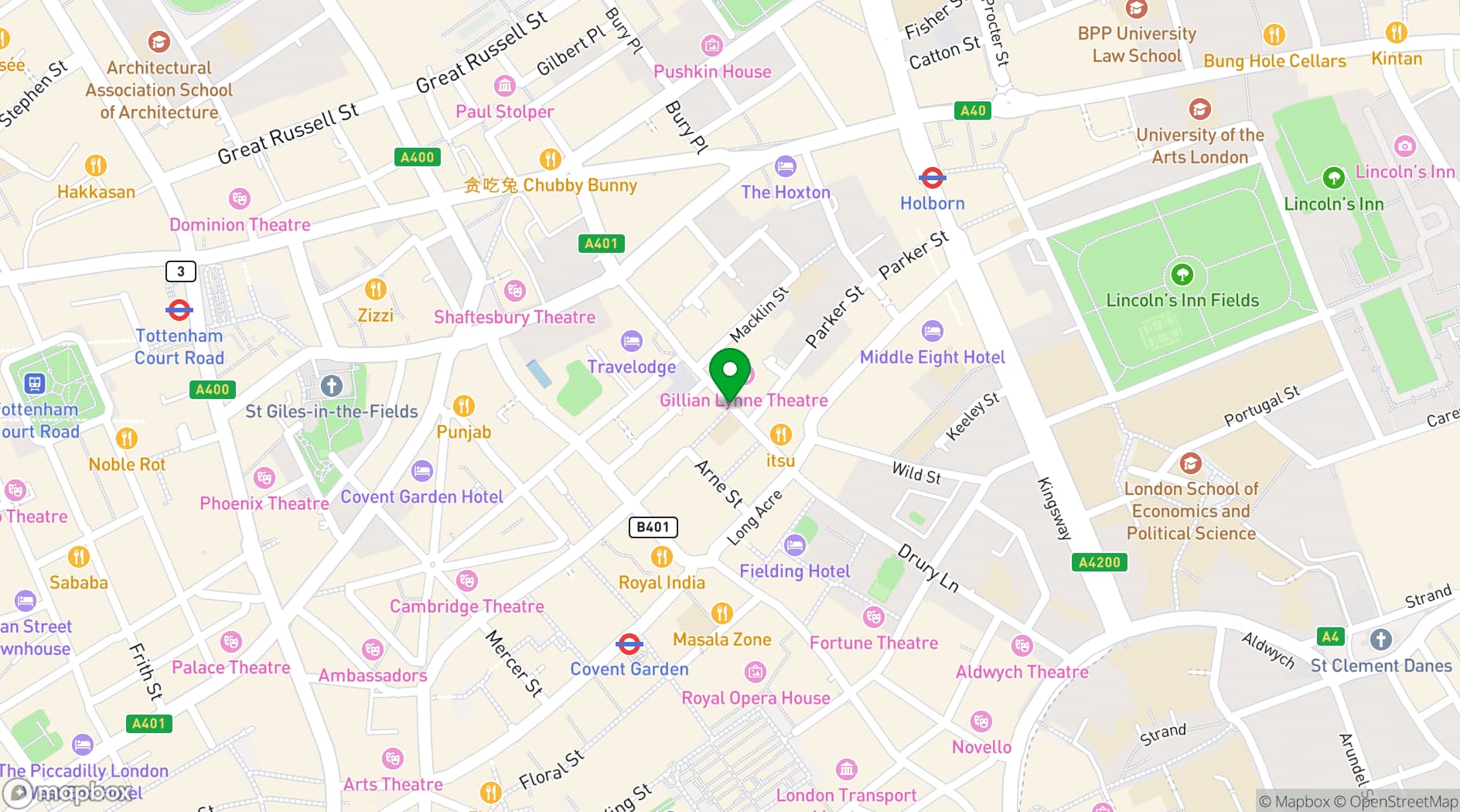 Map showing Bunga 90