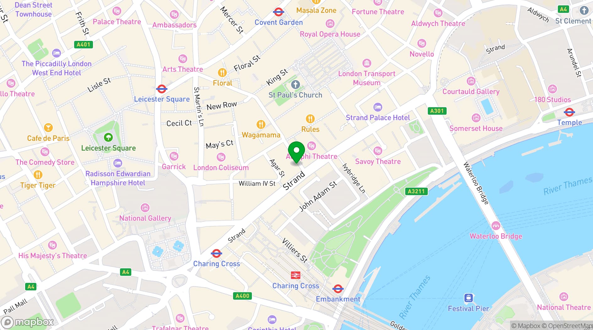 Map showing Mr Fogg's Society of Exploration