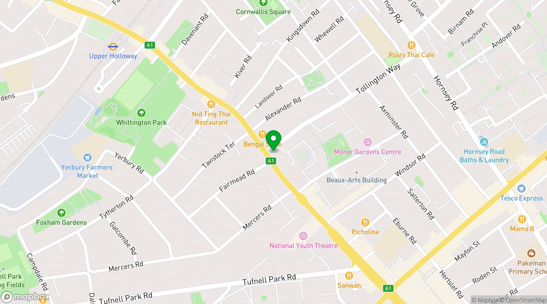 Map showing Nambucca