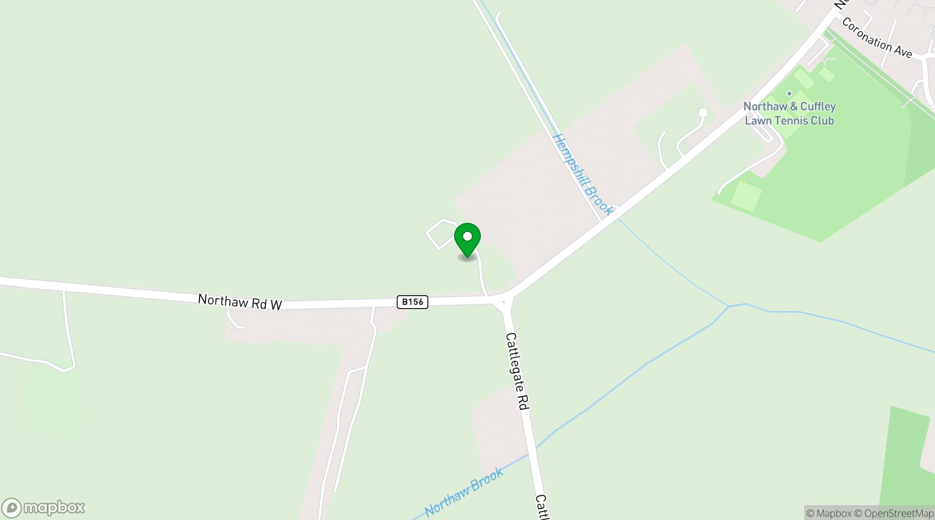 Map showing Colesdale Farm