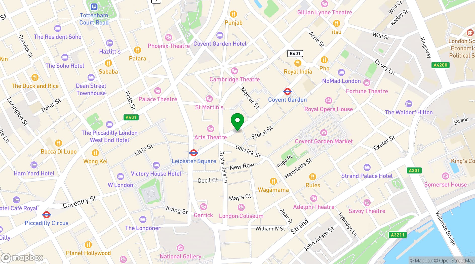 Map showing Fujifilm House of Photography