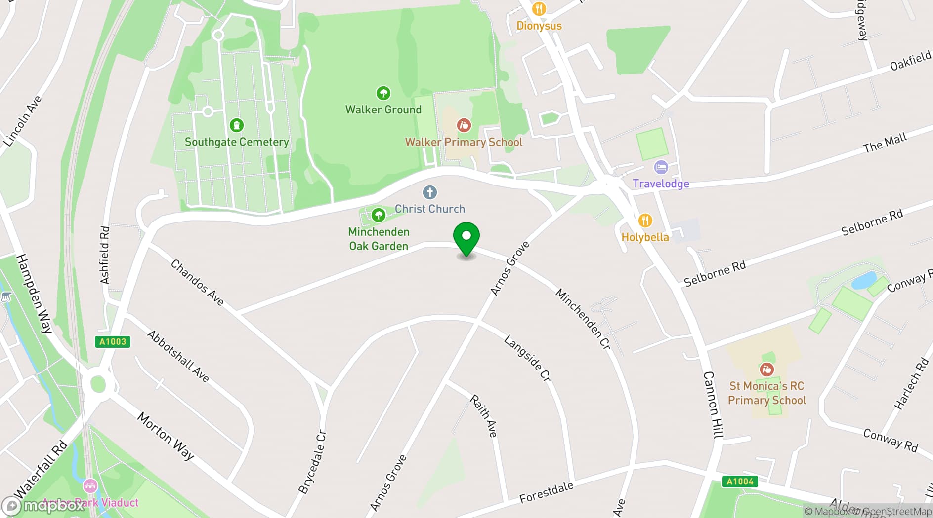 Map showing KO LAB Studios