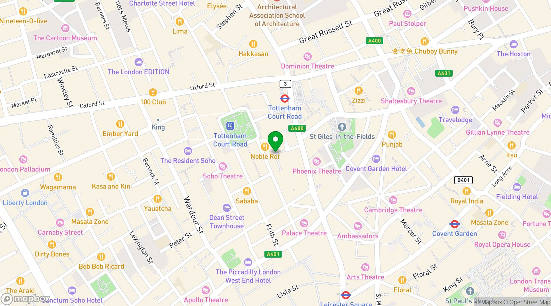 Map showing Outernet