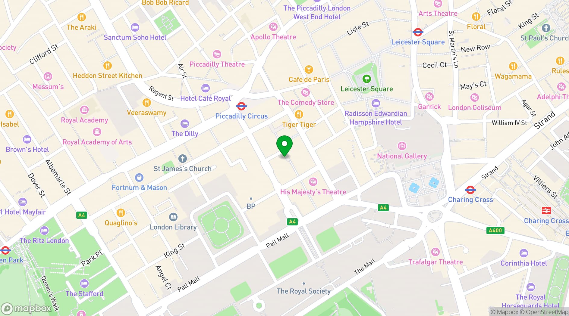 Map showing Scully