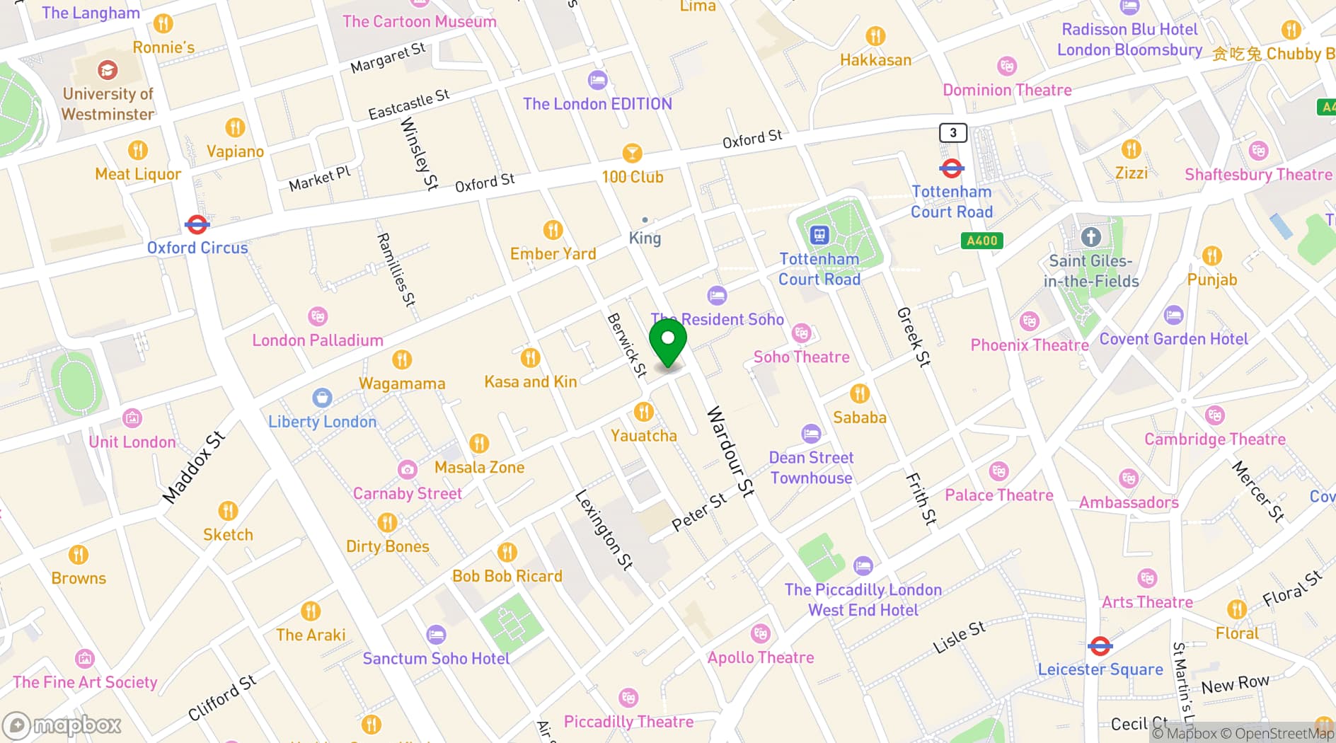 Map showing Basement Sate