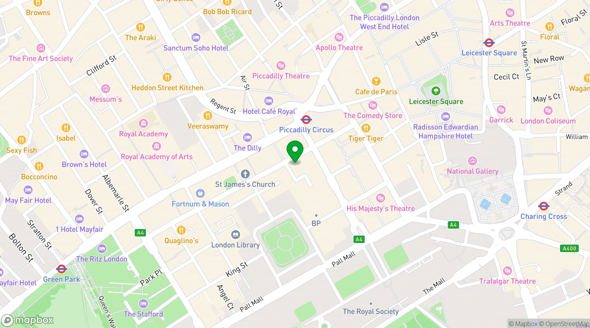 Map showing Rowley's