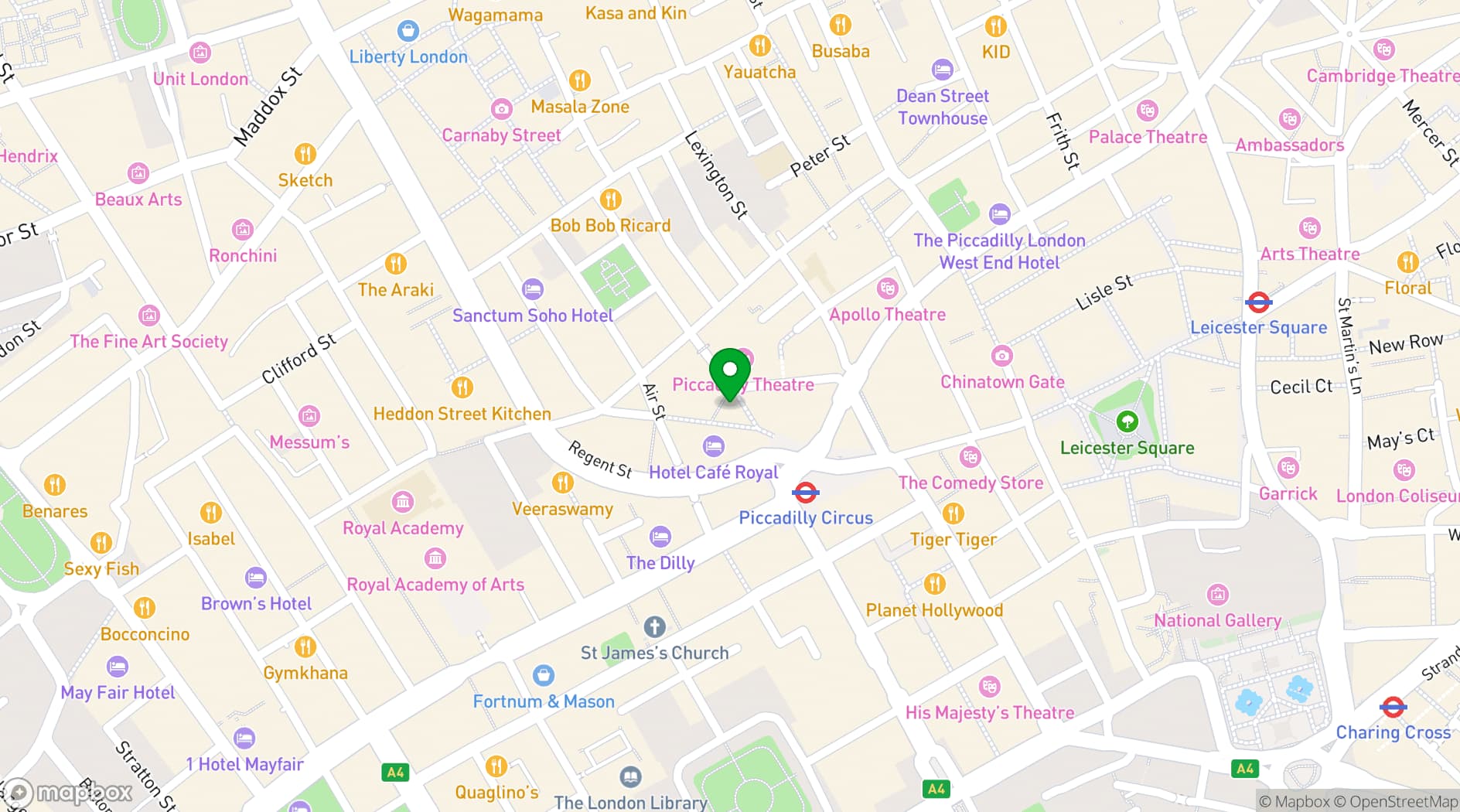 Map showing  Bar Américain