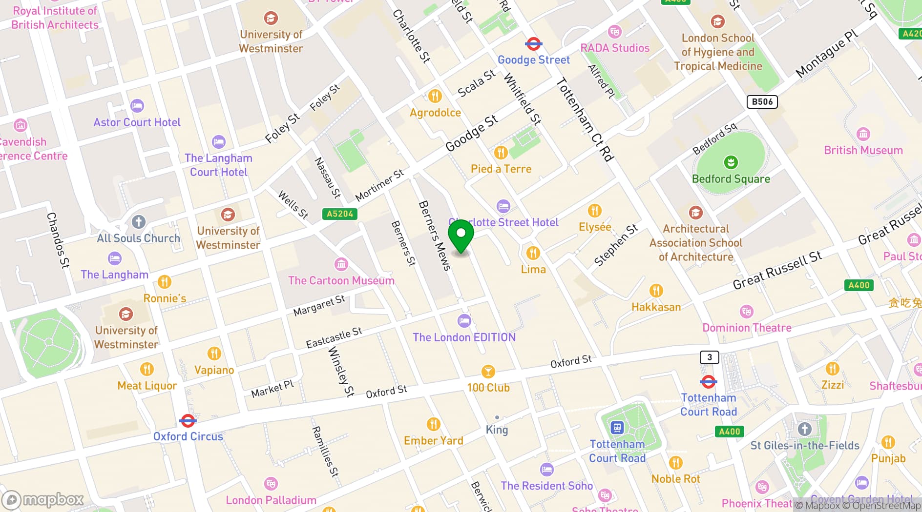 Map showing Zari Gallery