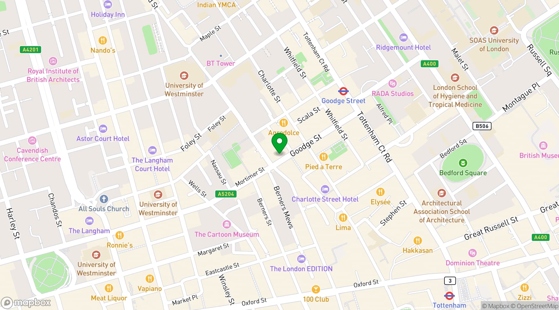 Map showing Hidden Society