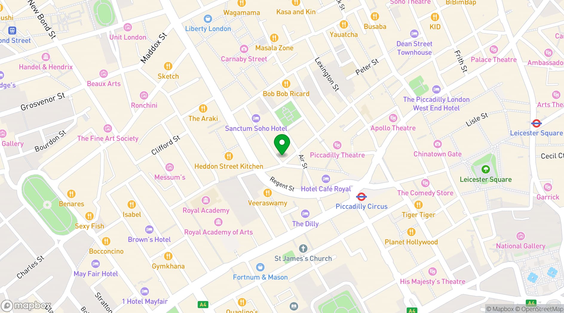 Map showing 1 Warwick