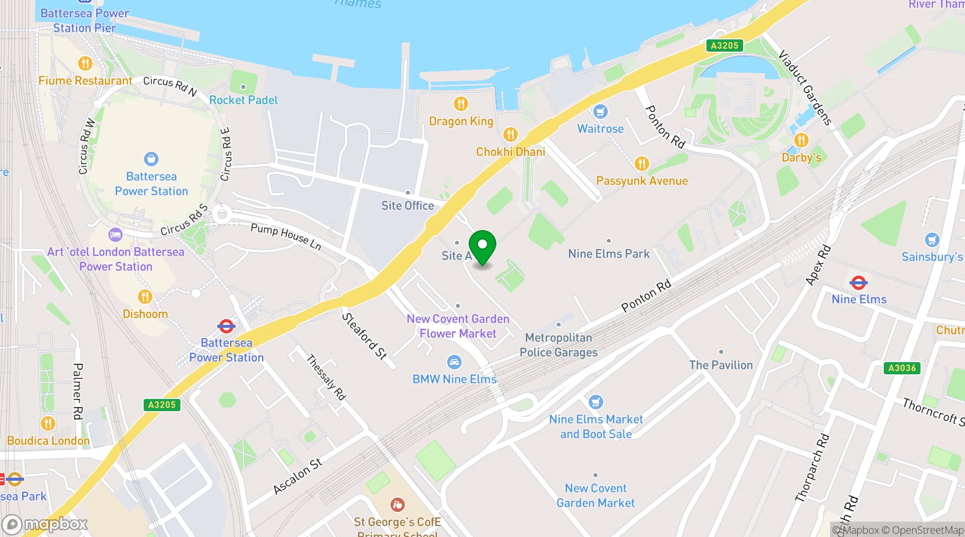 Map showing 503Studio