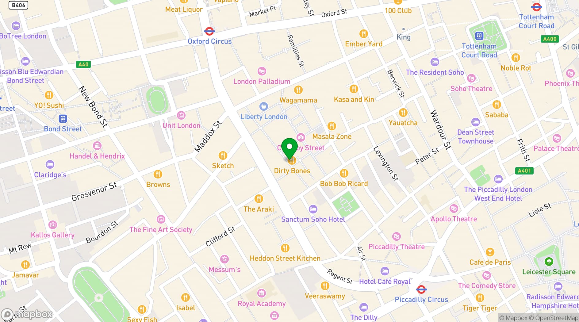 Map showing Jinjuu Soho