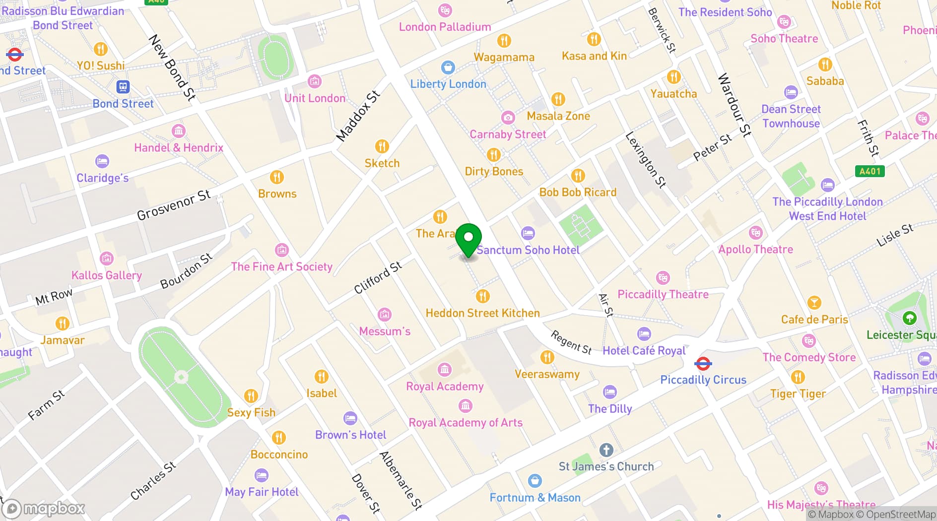 Map showing Fonda