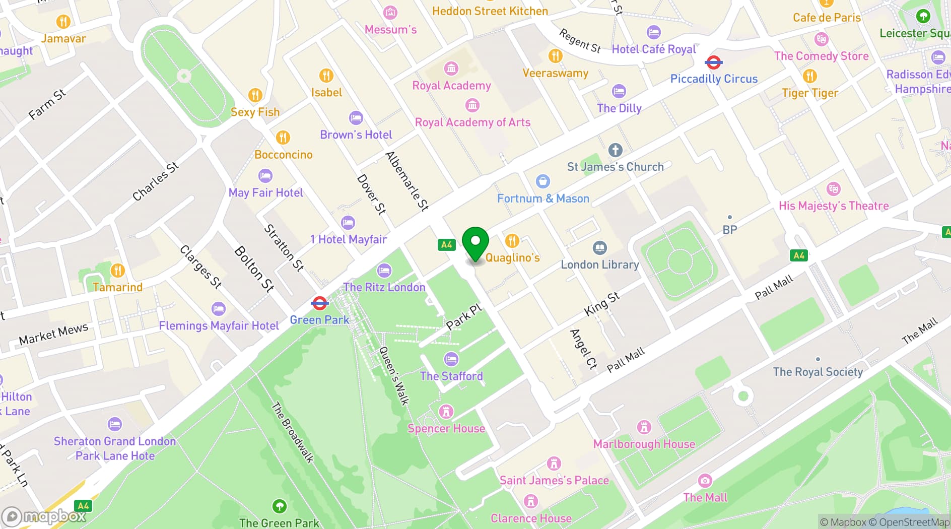 Map showing Miart Gallery London