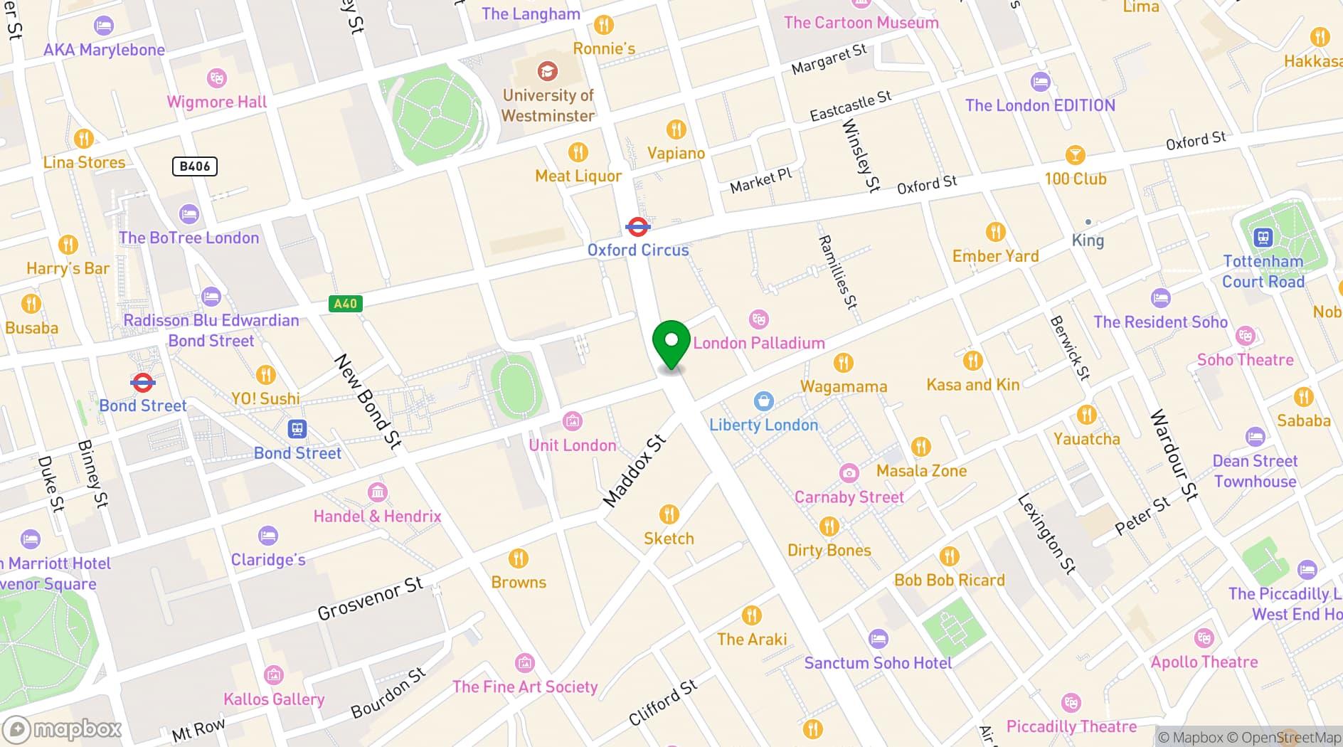 Map showing Aqua Kyoto