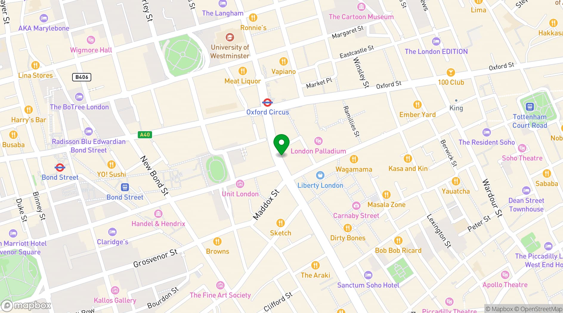 Map showing Aqua Nueva