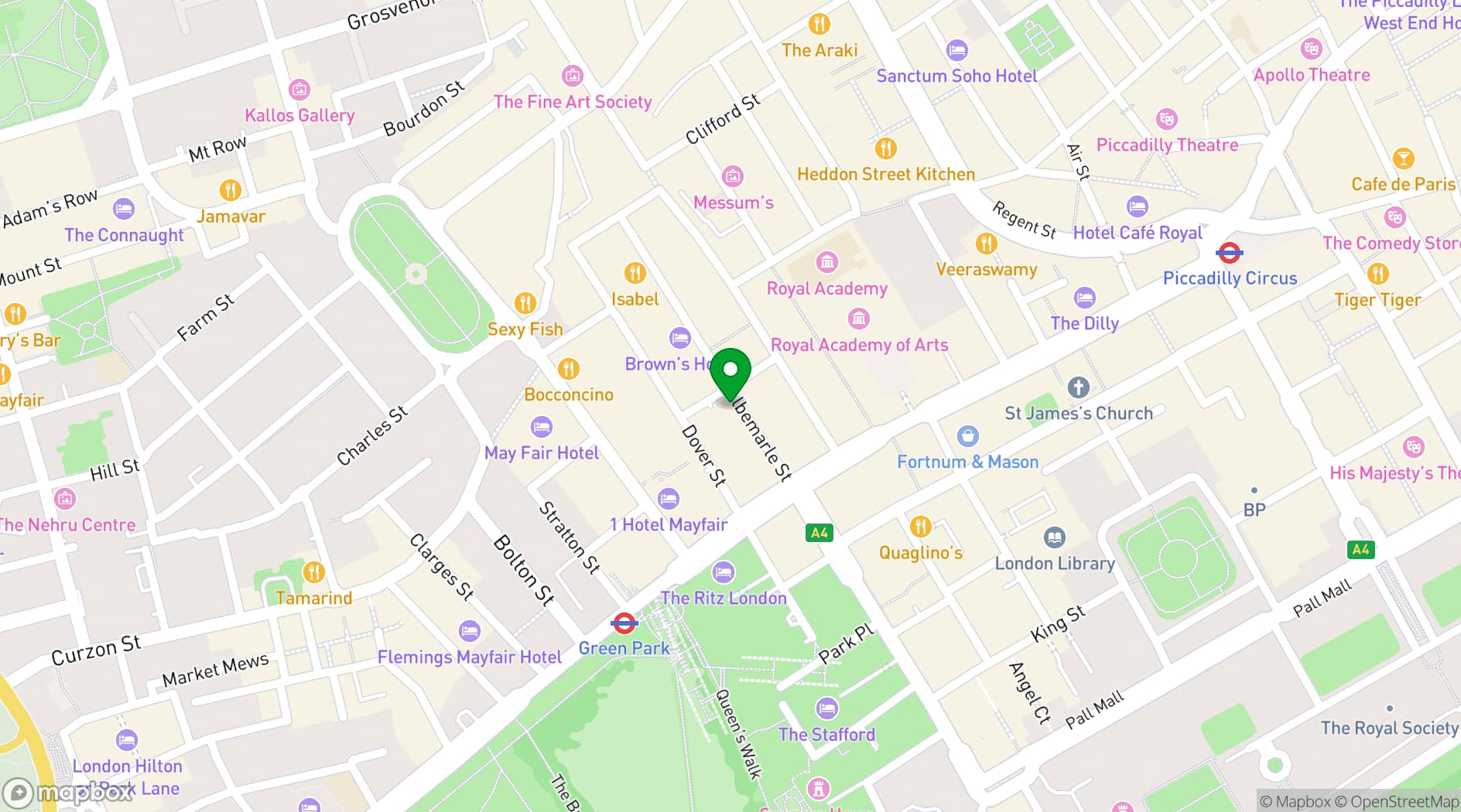 Map showing Gymkhana