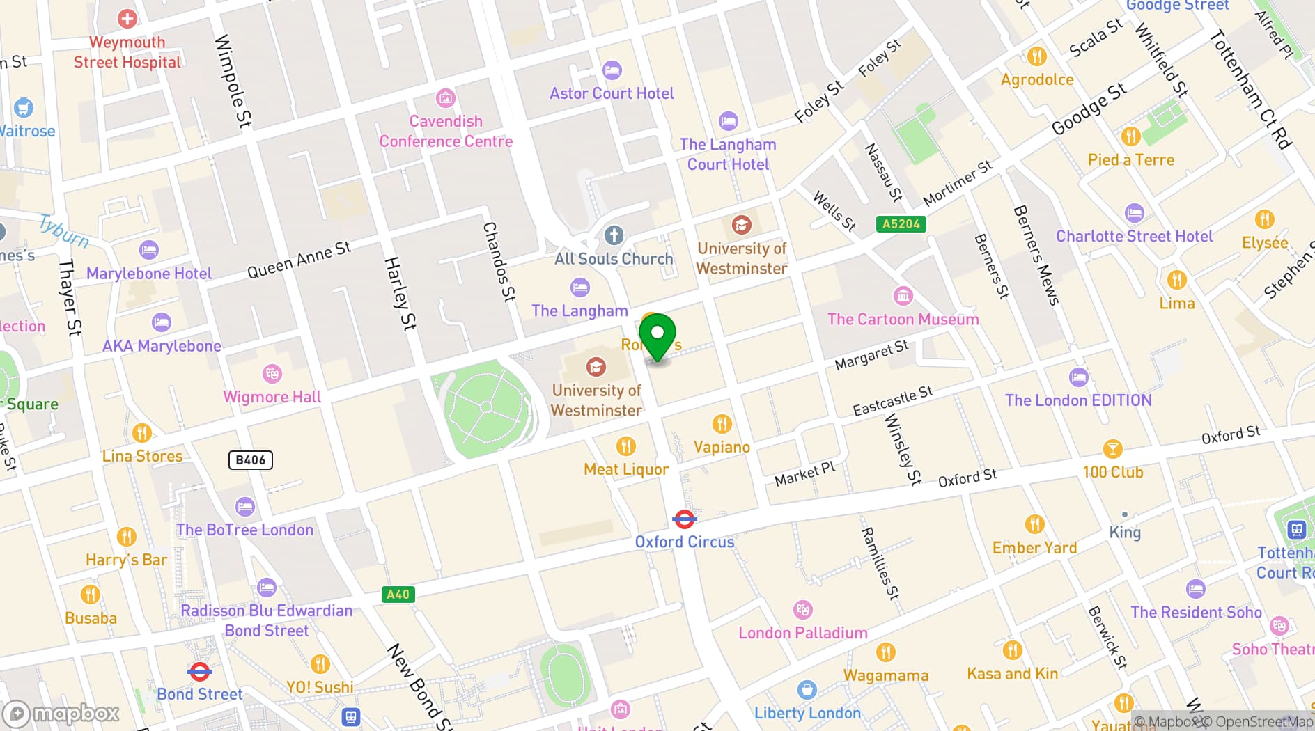 Map showing Brityard