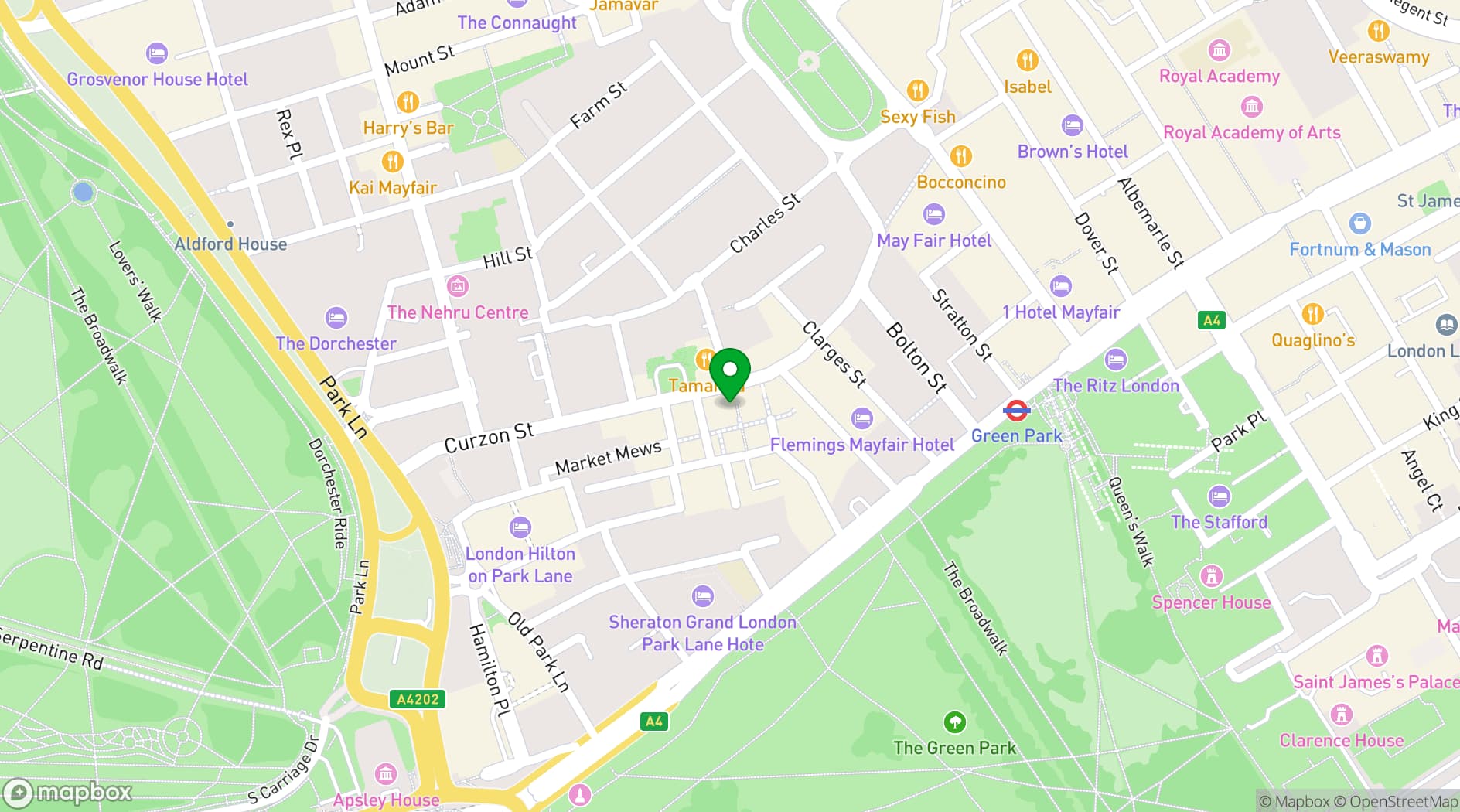 Map showing Clemence Bar