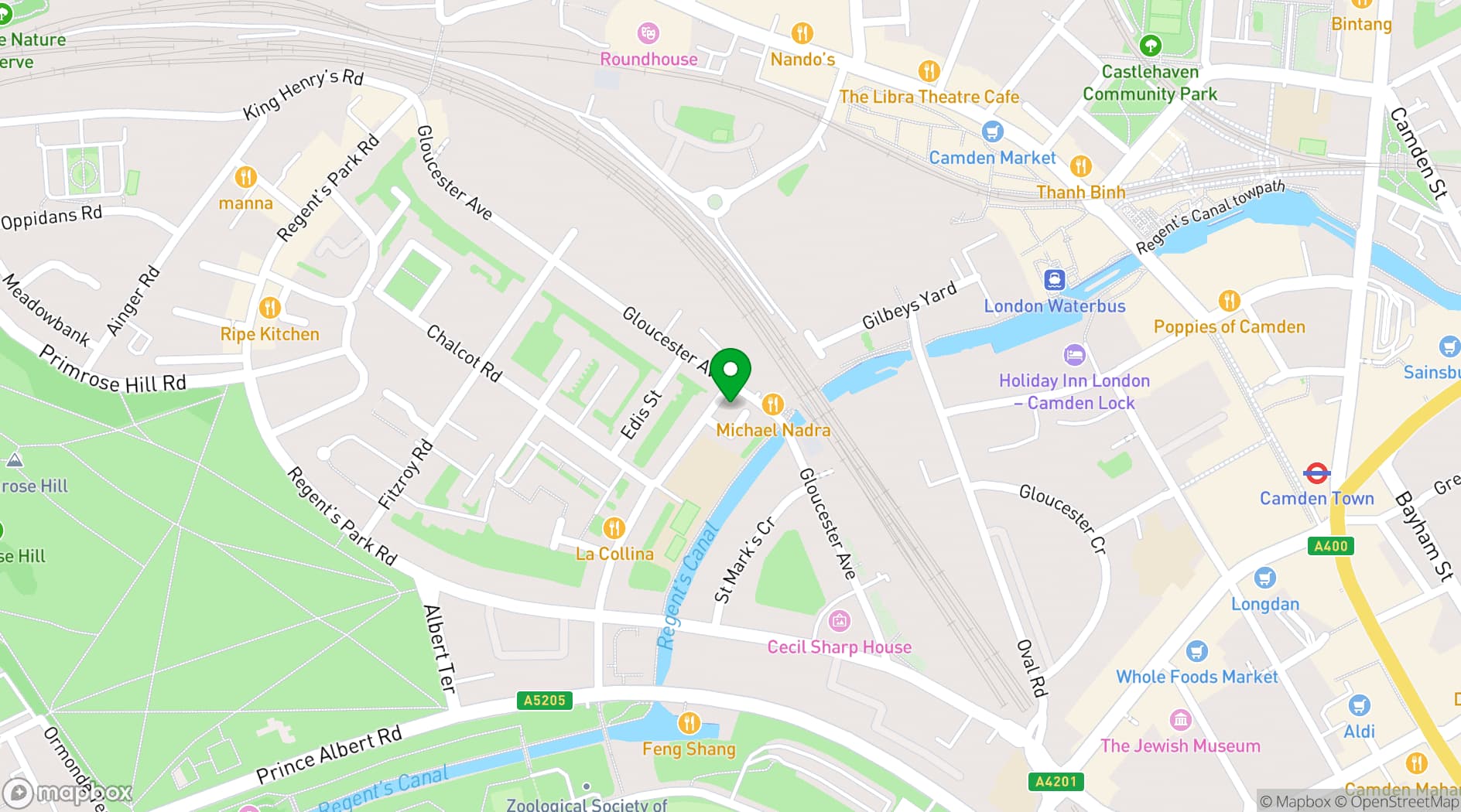Map showing The Engineer