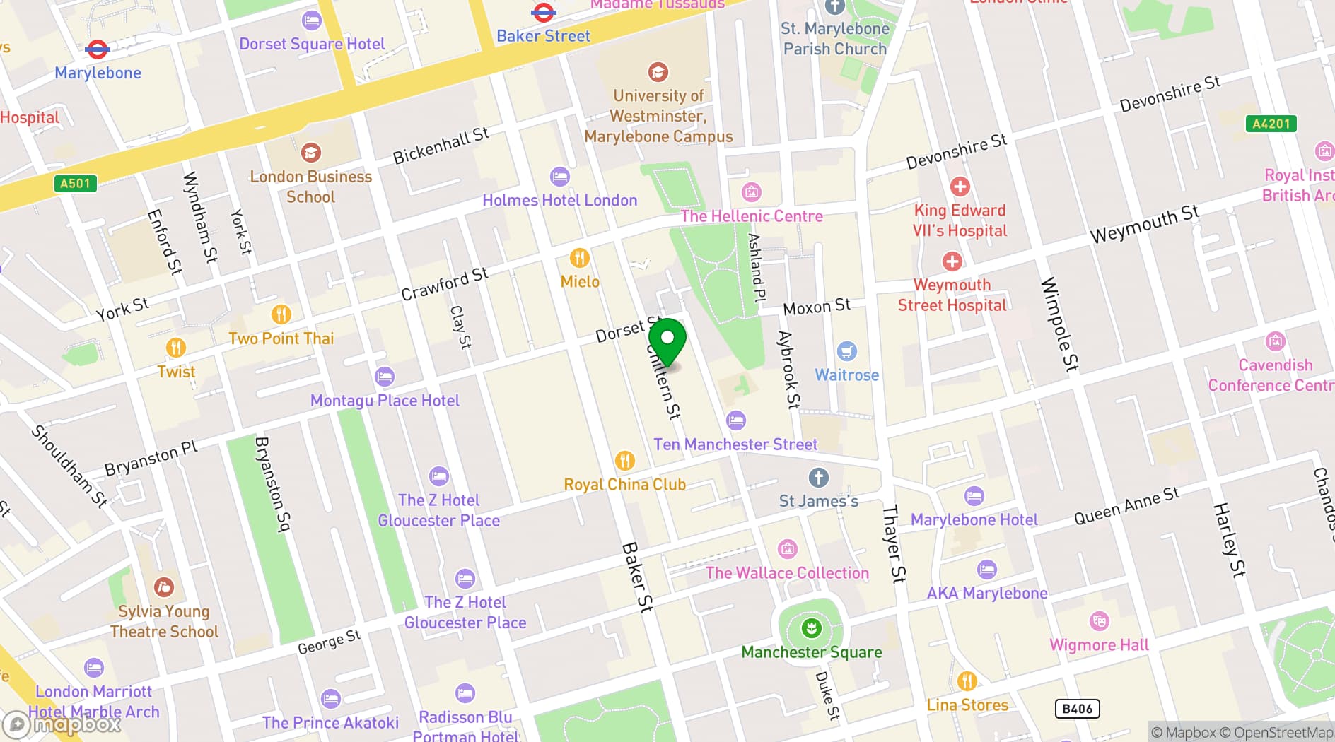 Map showing Maset