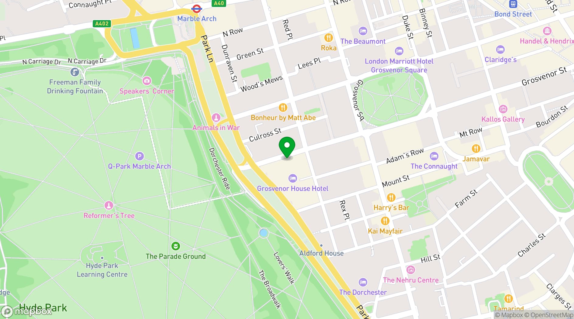 Map showing MA/NA