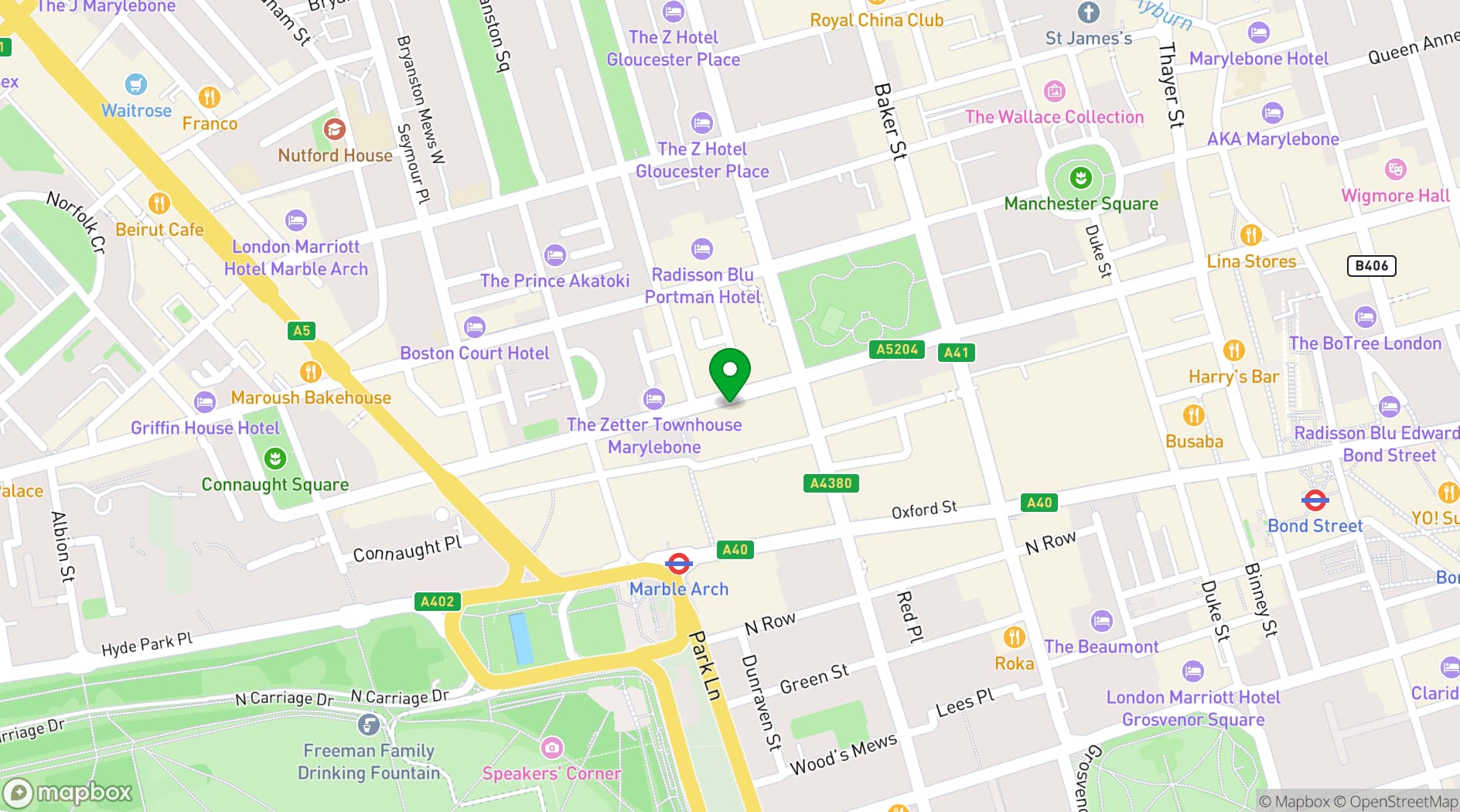 Map showing KOL