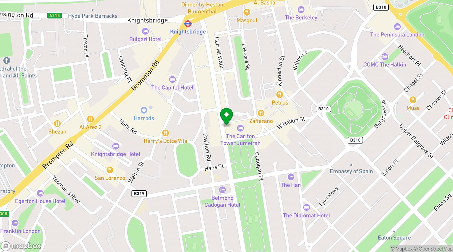Map showing Sumosan Twiga