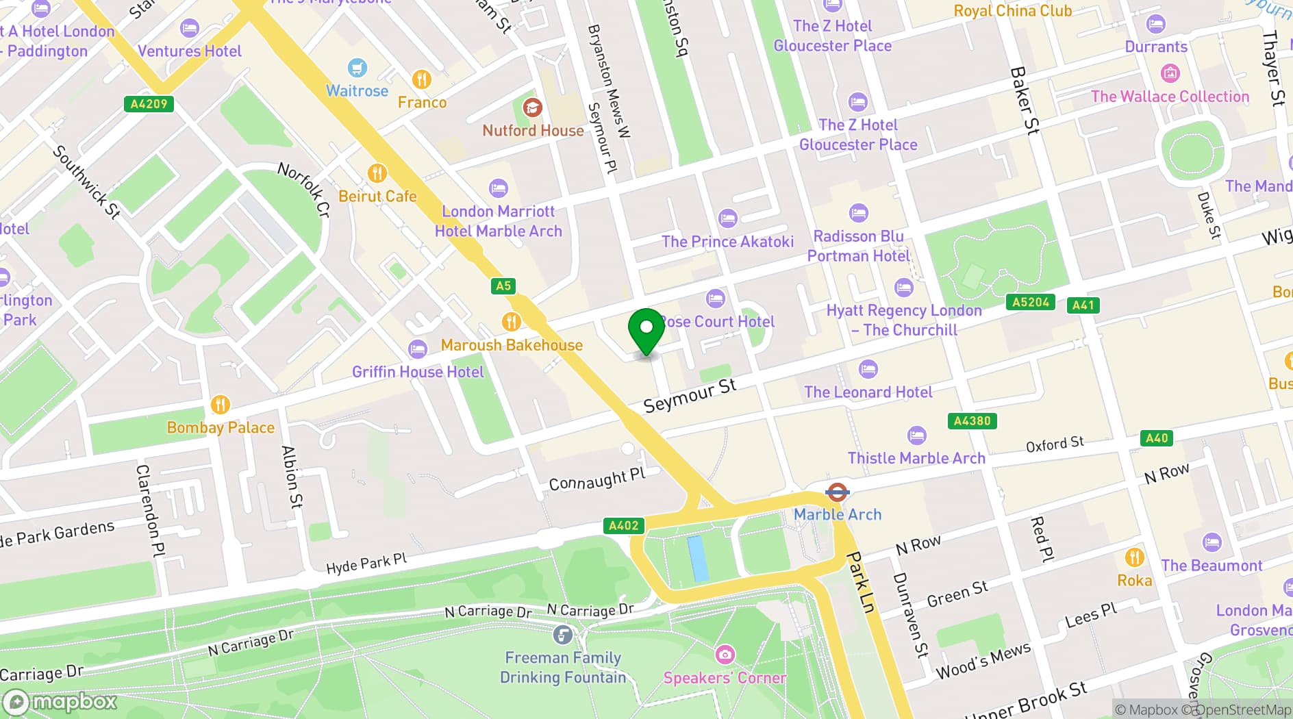Map showing Lurra