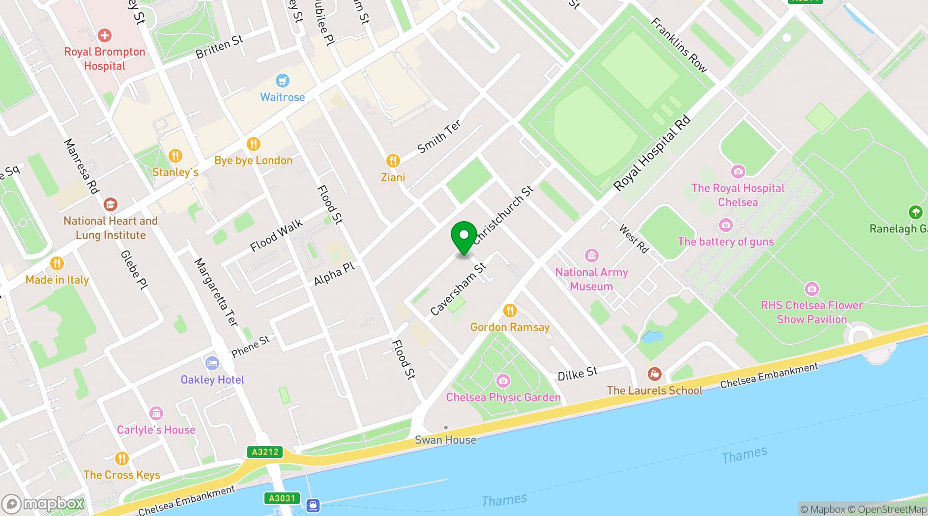 Map showing The Surprise